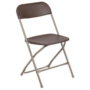 brown foldable chairs premium brown plastic