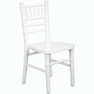 children's white chiavari chairs